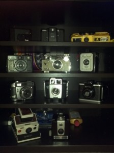 vintage/toy camera collection as of 07/18/2011